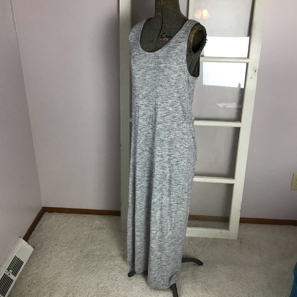 Lou&Grey gray marled maxi dress - Picture 2 of 5
